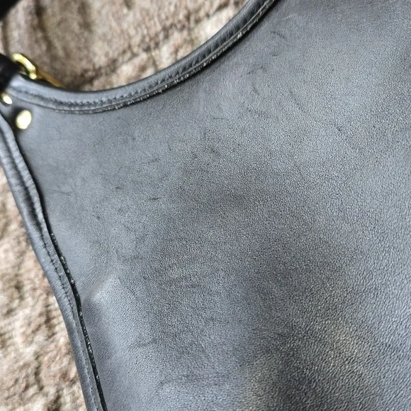 Coach Black Leather Crossbody Bag - Picture 6 of 6